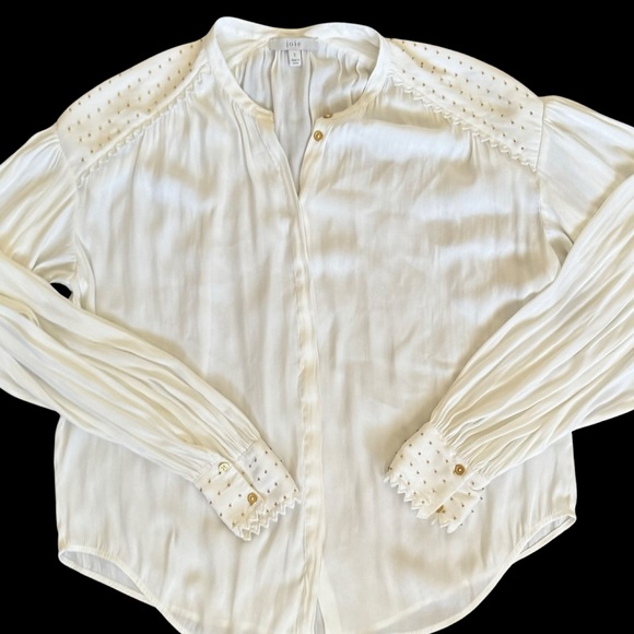 Joie Luxury Blouse Sz Small - Picture 9 of 15
